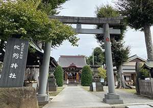 徳丸北野神社の鳥居
