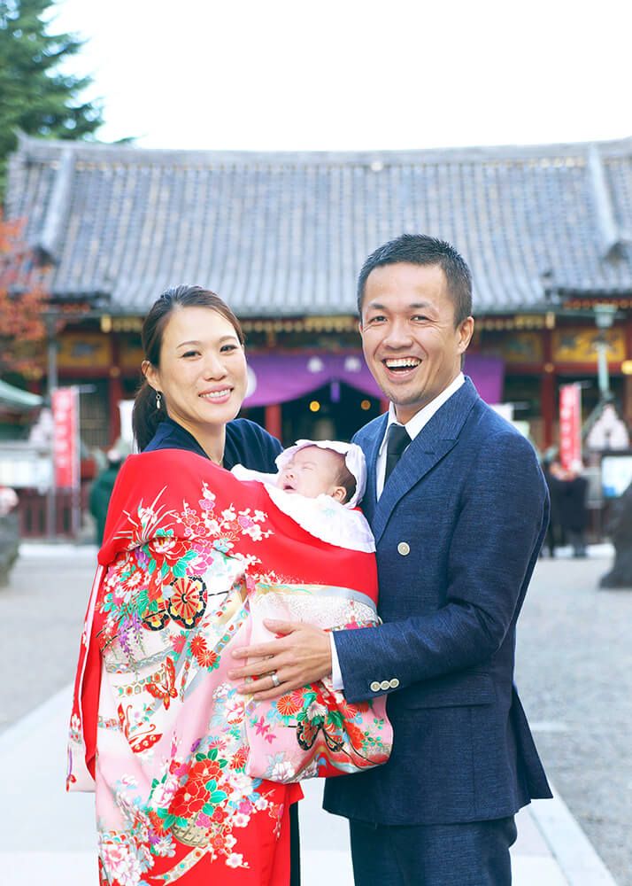 東京浅草神社でのお宮参り