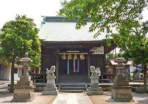 宮戸神社の拝殿