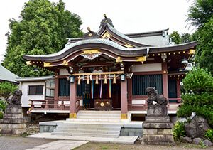 赤塚氷川神社の本殿