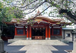 旗岡八幡神社の本殿