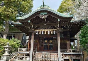 碑文谷八幡宮の本殿