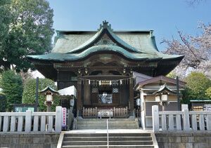 桐ヶ谷氷川神社の本殿