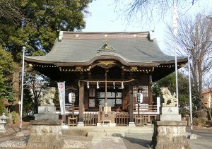 国分寺熊野神社の拝殿