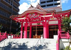 成子天神社の本殿