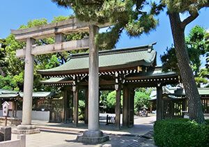 六郷神社の鳥居