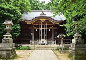 石神井氷川神社の本殿