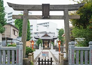 雑司ヶ谷・高田總鎭守氷川神社の鳥居