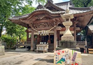 田無神社の拝殿