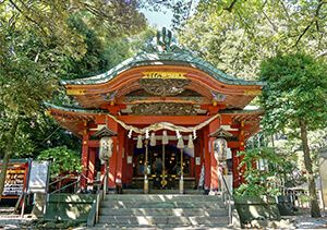 雪ヶ谷八幡神社の本殿