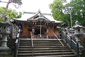 花畑大鷲神社の本殿