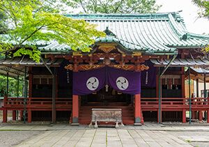 赤坂氷川神社の本殿