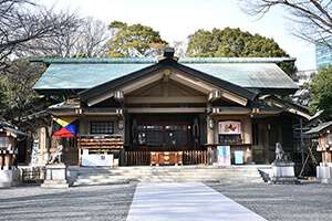 東郷神社の拝殿