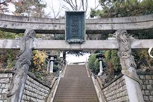 品川神社の鳥居