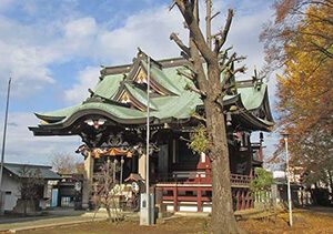 新宿諏訪神社の本殿