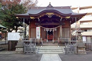 北見方白鬚神社の拝殿