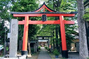 丸子山王日枝神社の鳥居