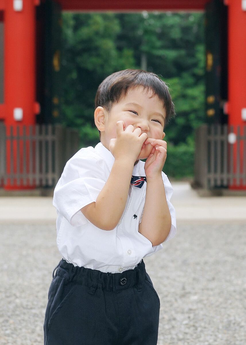 お兄ちゃんの笑顔